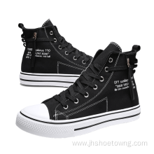 High Top Print Comfortable Sneakers for Men